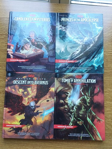 Dungeons dragons 5th - dungeons, &