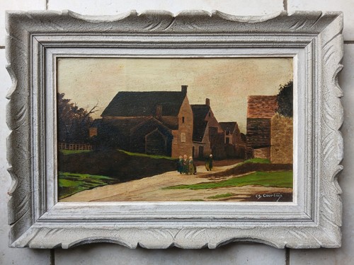 Tableau ancien scène - ancien,