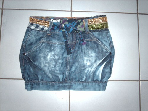Jupe desigual jeans - jupe,