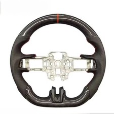 Volant De Course Carbone Cuir