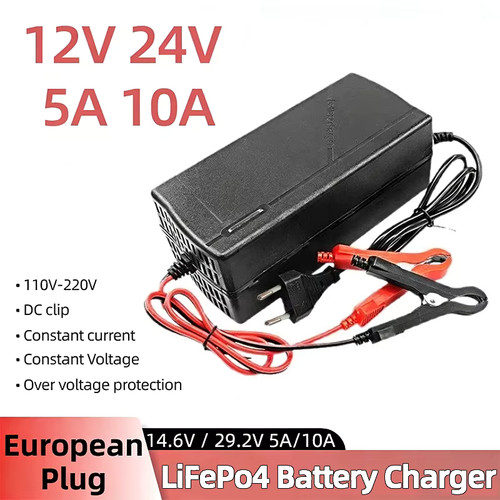 Chargeur lifepo4 12v 24v - chargeur,