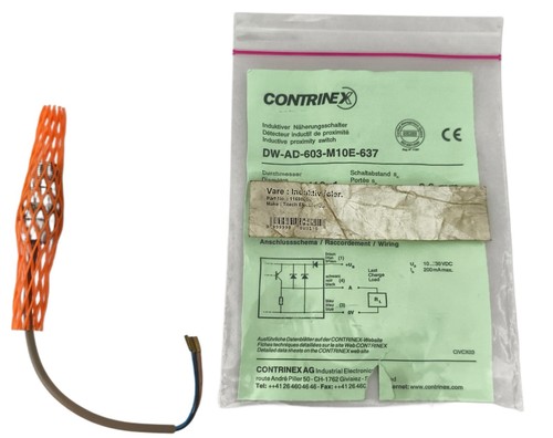 Contrinex 603 m10e 637 - contrinex, dw-ad-603-m10e-637
