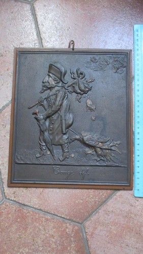 Guerre 1870 plaque - , bronze