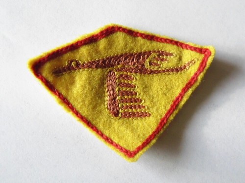 Insigne tissu ancien patch - tissu,