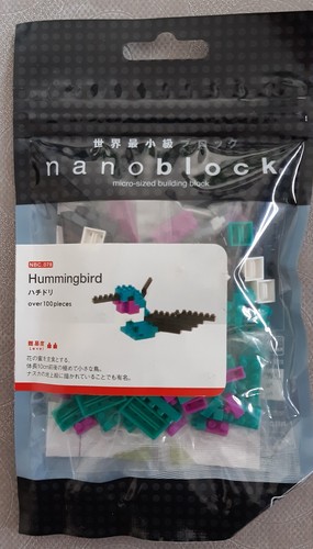 Nanoblock nbc 078 colibri - nbc-078, le