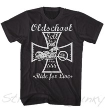 ★T-shirt homme moto ancienne Hot Rod 666 oldschool jupe neuf S-5XL HR21101★