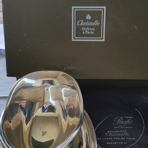 Saucière ovale argenté - saucière,