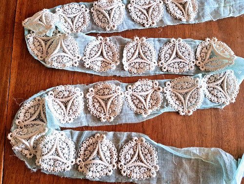 Dentellerie appliques - dentellerie-,