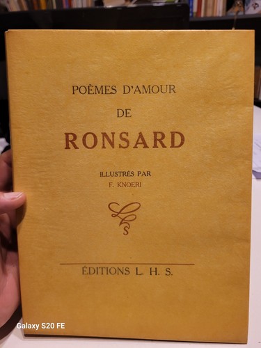 Poemes amour ronsard - d,