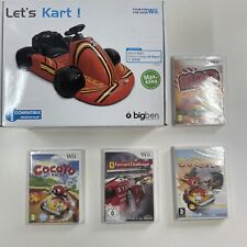 NEUF NEW kart gonflable + 4 jeux ferrari cocoto 1 et 2 tracks nintendo WII WII U