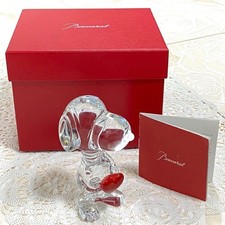 Baccarat Cystal Snoopy Holding