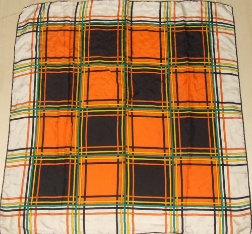 Foulard vintage soie 100 - foulard, en