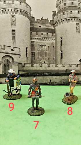 Altaya lot 3 figurines du - de,
