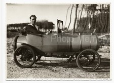 Marin en voiturette cyclecar - Photo Vintage Hourtin 1938