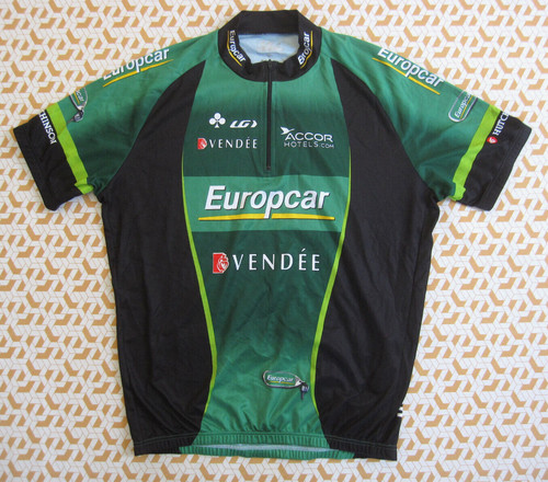 Maillot cycliste europcar - maillot,