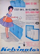 PUBLICITÉ 1960 KELVINATOR