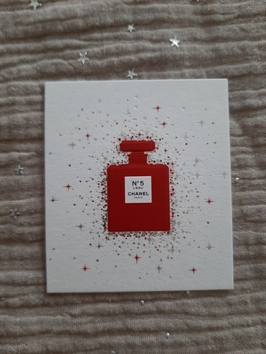 Carte parfumée perfume card - carte,