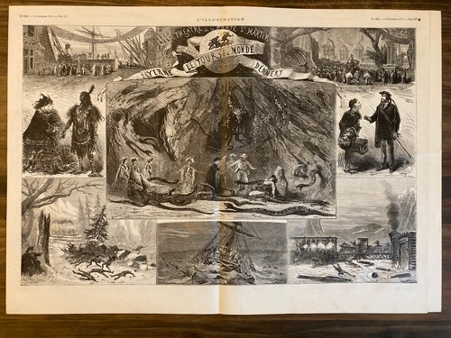 Jules verne illustration - verne,, l’illustration