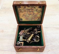 Ancien sextant en laiton