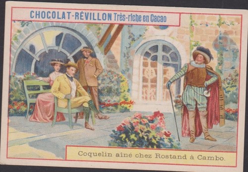Chromo publicitaire chocolat - publicitaire,