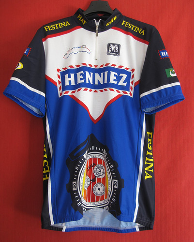 Maillot cycliste henniez - maillot,