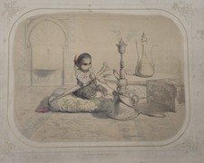 Lithographie ancienne XIXe