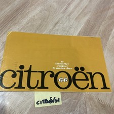 Citroën 1966 Ami6 2CV Azam AZL  prospectus catalogue automobile collection