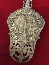 19th Mysterious, antique solid silver Barcelona – all but a shovel/cake slice !