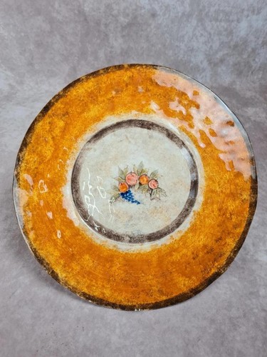 Plat ancien faïence - plat,