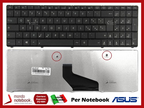 Clavier italien qwerty noir - italien,