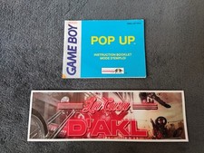 ₪PAS DE JEU₪ Notice de Gameboy Classique - Pop Up FAH