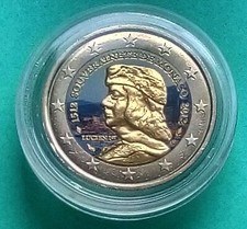 Monaco 2012  2 Euro Lucien 1er   Couleur