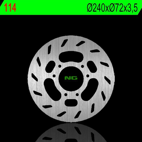 Disque frein avant - ng,