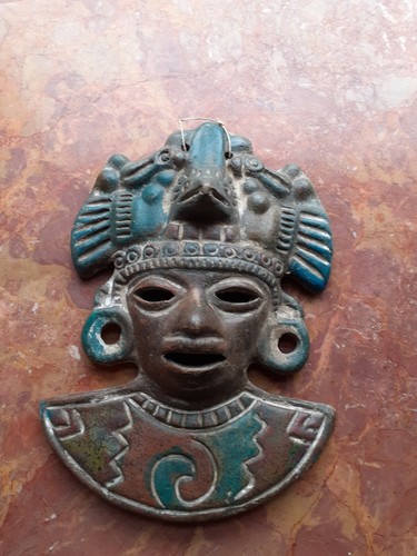 Masque art mexicain guerrier - masque,