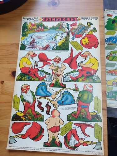 Planche farfadets poupées - planche,