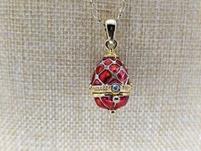 PENDENTIF OEUF STYLE FABERGE