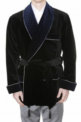 Matelassé hommes fumer veste - matelassé,
