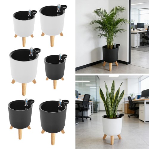 Pot fleurs auto arrosant - pot,