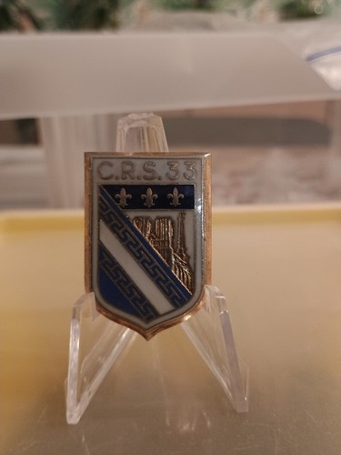 Insigne métal police