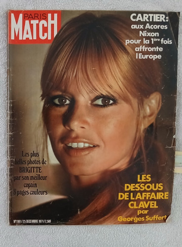 Paris match 1181 12 1971 - paris, n°1181