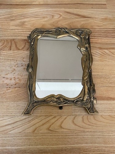 Miroir bronze style art - miroir,