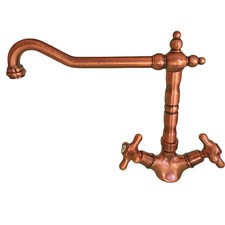 Robinet De Cuisine Argo Rimini Ancien En Cuivre Monoflux | 1870/09