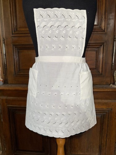 Ancien tablier bonne - tablier,
