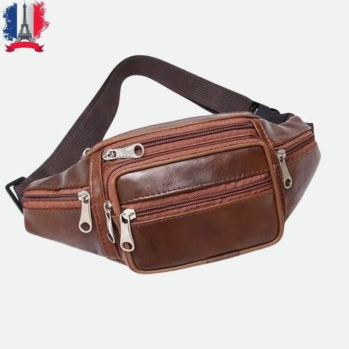 Sac banane cuir - sac,