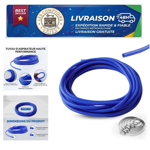 Tuyau silicone 3mm od - 3mm,