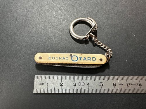 Porte clés canif cognac - porte-clés, canif,