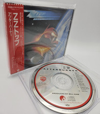 ZZ TOP Afterburner Japon 1ère édition Rare Vintage CD 32XD 374 11A1 avec...