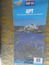 carte IGN bleue 1/25000 3242 OT top 25 apt edition 1   1996