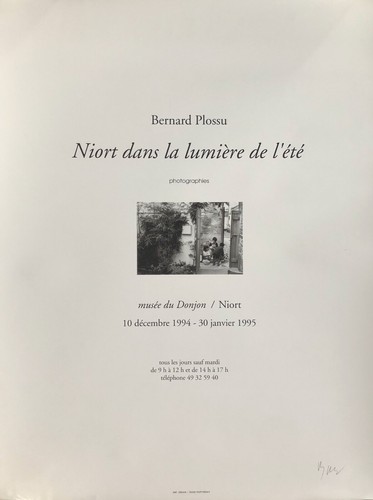 1994 bernard plossu niort dans - niort,