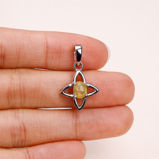 Collier pendentif vintage en